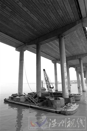 東甌大橋橋墩加固