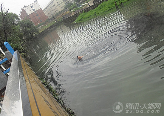 蒼南51歲民警張光聰入水救跳河女孩