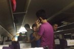 溫州到徐州動車因故障停車 有的乘客在車廂悶暈倒了