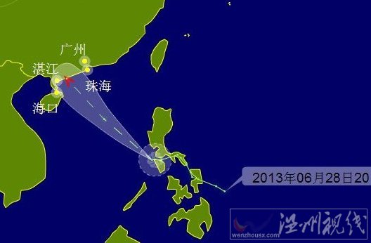 臺風溫比亞路徑