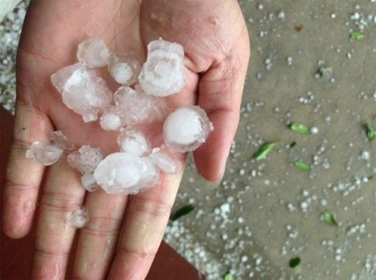 鄂爾多斯東勝冰雹