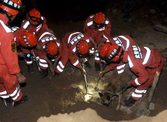 甘肅定西大地震