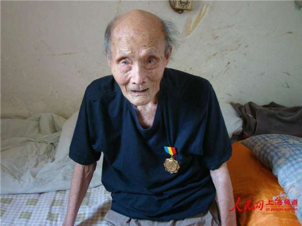 抗戰老兵范振是一名戰功卓著的軍人