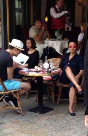 蔣雯麗和黃軒法國偷情