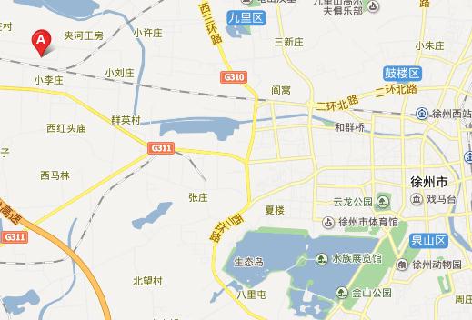 8月5日徐州大彭鎮(zhèn)車禍位置