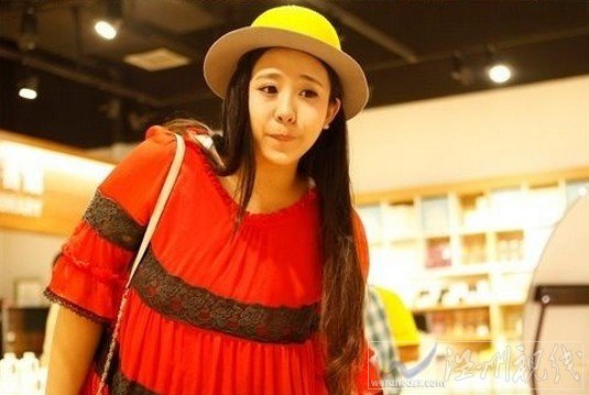 被網友封為中國最美女胖子照片