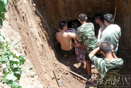 駐馬店市新蔡縣救援現場圖片