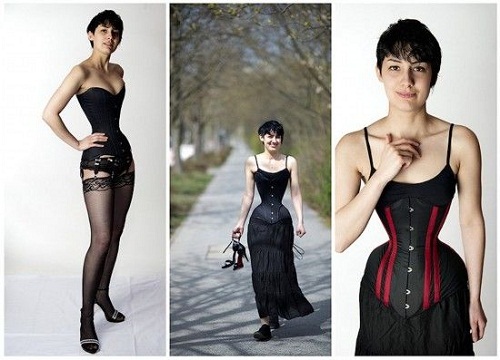 德國蜂腰女孩照片