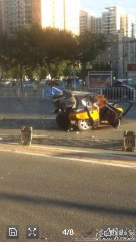 廣渠路三車慘烈車禍