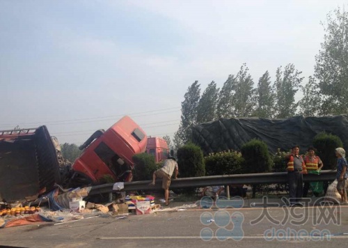 連霍高速又發生車禍