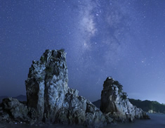 溫州攝影師大支拍攝的銀河 江湖人稱支總的大帥哥拍攝的照片也帥