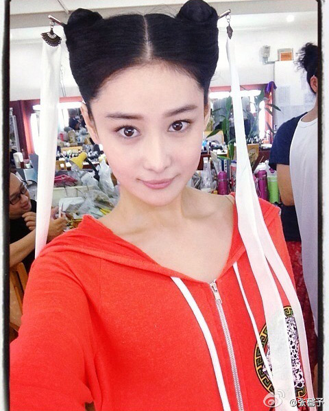 張馨予自曝李莫愁造型 張馨予自曝李莫愁造型