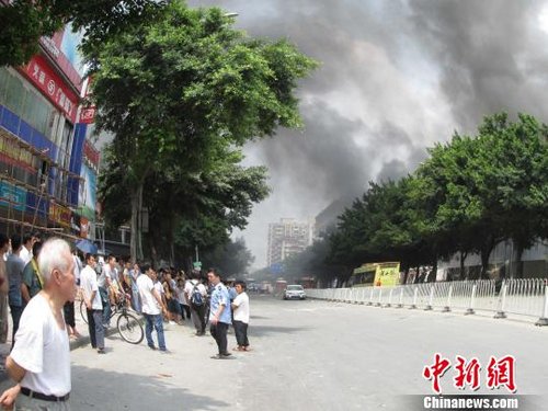 廣州白云區爆炸