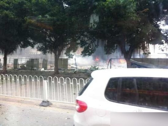 廣州白云區爆炸