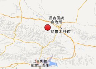 昌吉市呼圖壁縣交界地震