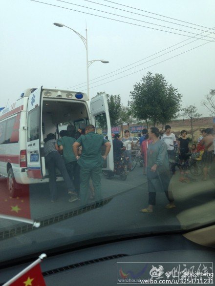 傷者被送往醫(yī)院