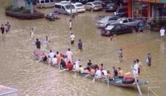 臺風(fēng)菲特災(zāi)情