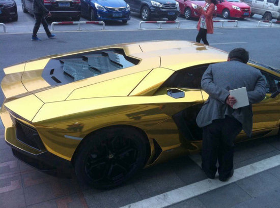 金華土豪金蘭博基尼