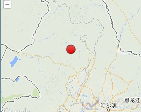 內蒙古呼倫貝爾市鄂倫春旗地震