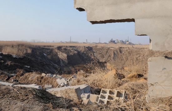 連云港濱河新城天坑