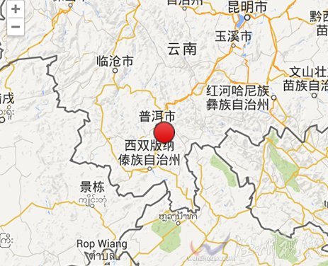 云南省西雙版納地震