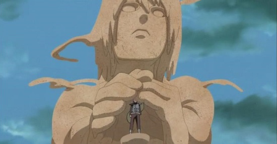 火影忍者517集 我愛羅母親給他的愛用沙子守護著他