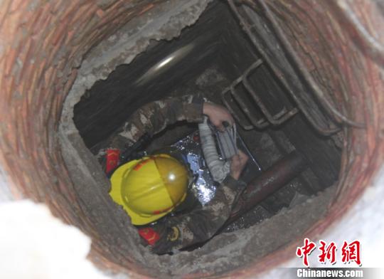 發生天然氣泄露的井口