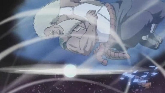 鳴人vs三代雷影是第521集 鳴人完勝可以和尾獸肉搏的雷影