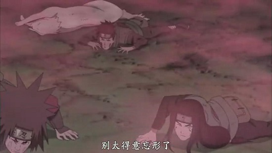 火影忍者525 音忍四人眾的復仇心激發了咒印力量