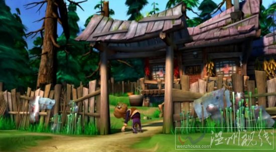 熊出沒光頭強的老板給光頭強送了爆破裝備