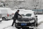 貴州甕安縣大雪 2月18日甕安縣下暴雪積雪12厘米