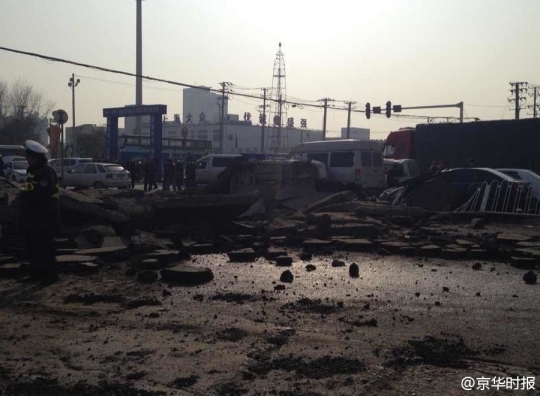 古田二路天然氣爆炸