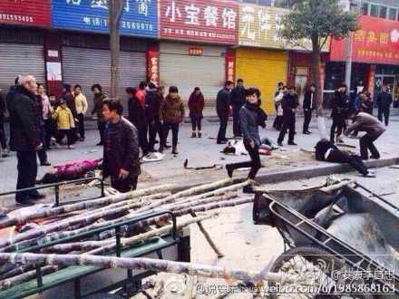 漢濱區巴山東路事故