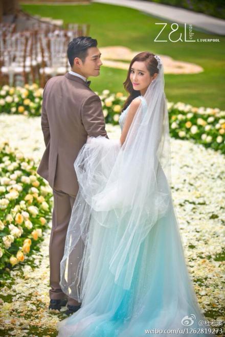 杜若溪嚴寬結婚現場照片