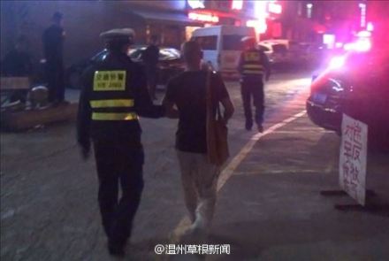 永嘉一和尚酒駕被抓 被扣12分罰款2000元