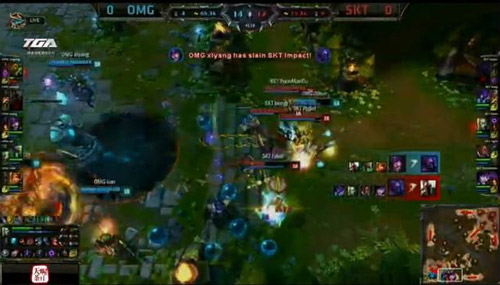 ol全明星總決賽2014 OMG vs SKT