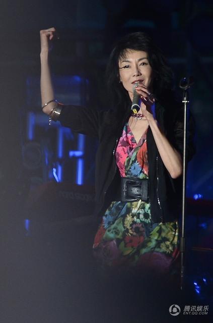 草莓音樂節張曼玉唱搖滾