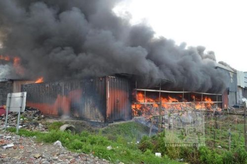 瑞安鞋廠火災 瑞安市飛云街道上河工業(yè)區(qū)鞋廠火災