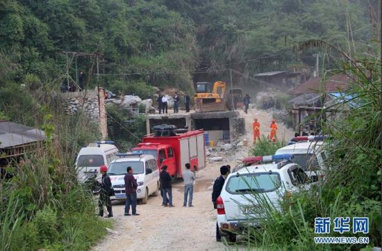 慈利縣山體滑坡