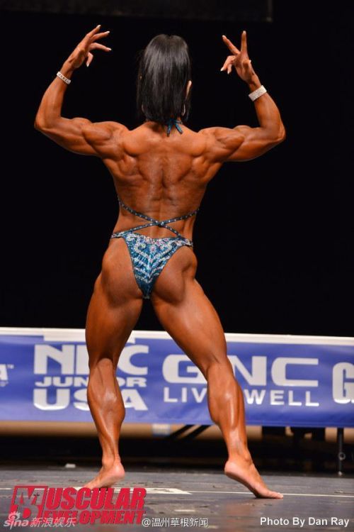 溫州女子奪健美冠軍