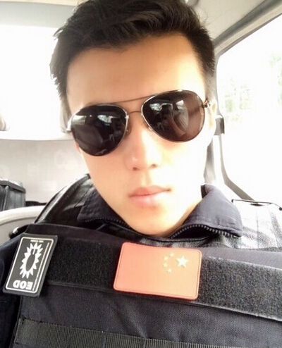 一夜爆紅的麗水特警哥