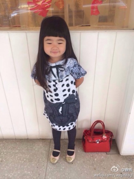 曹格女兒照片 曹格女兒多大了