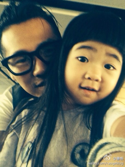 曹格女兒照片 曹格女兒多大了