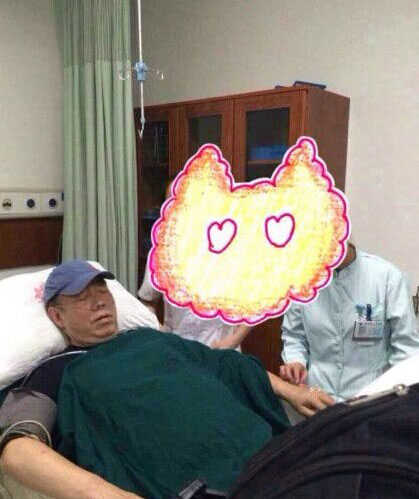 陳凱歌入院 因拍戲太累入院就醫