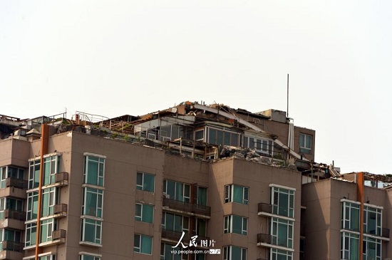 北京最牛違建別墅還在自拆中 耗時(shí)十個(gè)月仍未拆完