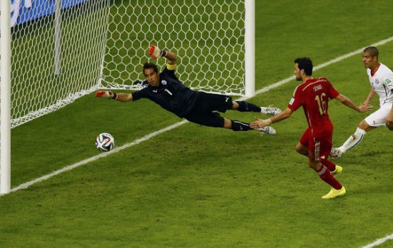 西班牙對(duì)戰(zhàn)智利