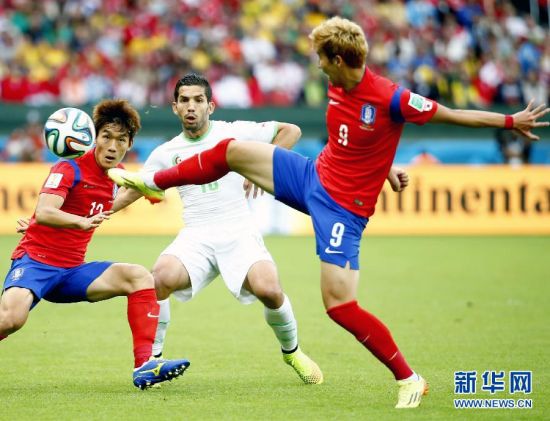 阿爾及利亞勝韓國
