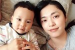 姚晨與兒子合影 姚晨兒子小土豆照片