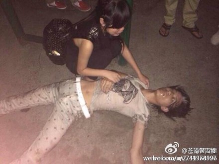 男子與女友吵架跳河