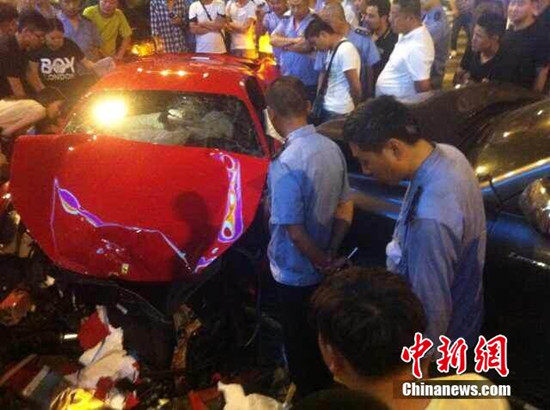 哈爾濱市區七天連鎖酒店車禍